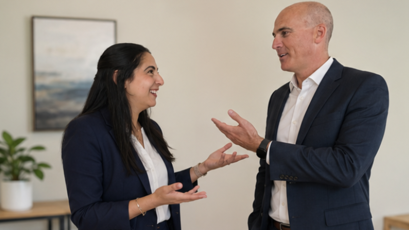 Mariam and Sean, the Headroom Advisors team